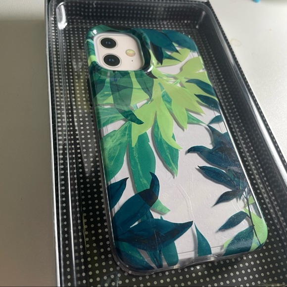 Apple iPhone 12 Mini case Green/transparent - Picture 2 of 4